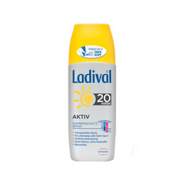 Abbildung: Ladival Aktiv Sonnenschutz Spray LSF 20 Spray, 150 ml PZN 05012456