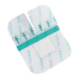 Abbildung: Askina Soft Clear transparent Folienverband 5x7,5 cm 50 St, Verband PZN 05014395