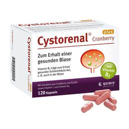 Abbildung: Cystorenal Cranberry plus Kapseln Kapseln, 120 St PZN 05022555