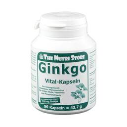 Abbildung: Ginkgo biloba 350 mg vegetarische Kapseln Kapseln, 90 St PZN 05025192