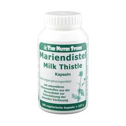Abbildung: Mariendistel Milk Thistle 200 mg vegetarische Kapseln 200 St, Kapseln PZN 05025447