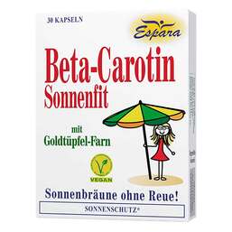 Abbildung: Beta Carotin Sonnenfit Kapseln Kapseln, 30 St PZN 05030744