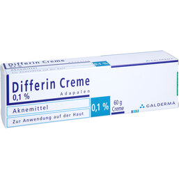 Abbildung: Differin Creme 60 g, Creme PZN 05049608