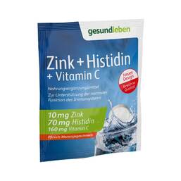 Abbildung: Gesund Leben Zink + Histidin + Vitamin C Brausetabletten 150 St, Brausetabletten PZN 05100574