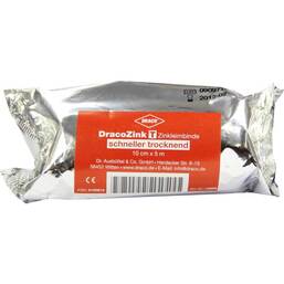 Abbildung: Zinkleimbinde Dracozink T 10cmx5m Binden, 1 St PZN 05100812