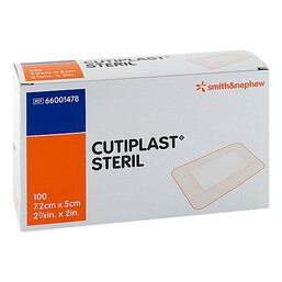Abbildung: Cutiplast steriler Wundverband 5x7,2cm 100 St, Verband PZN 05102604