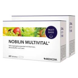 Abbildung: Nobilin Multi Vital Tabletten 2X60 St, Tabletten PZN 05102998