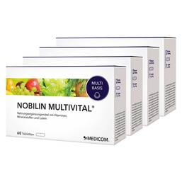 Abbildung: Nobilin Multi Vital Tabletten Tabletten, 4X60 St PZN 05103029