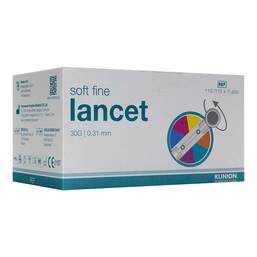 Abbildung: Klinion Soft fine colour Lanzetten 30 G 110 St, Lanzetten PZN 05103532