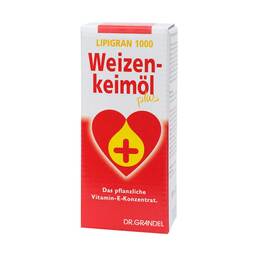 Abbildung: Weizenkeimöl Plus 1000 Lipigran Grandel 100 ml, Öl PZN 05103897