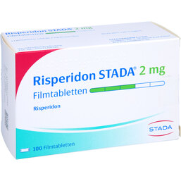 Abbildung: Risperidon STADA 2 mg Filmtabletten 100 St, Filmtabletten PZN 05117209