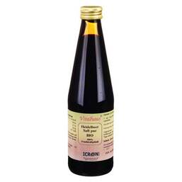 Abbildung: Heidelbeer Saft Pur Bio Vita Saft, 330 ml PZN 05125290