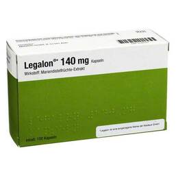 Abbildung: Legalon 140 mg Kapseln 100 St, Kapseln PZN 05126527