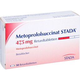 Abbildung: Metoprololsuccinat STADA 47,5 mg Retardtabletten 50 St, Retard-Tabletten PZN 05126711