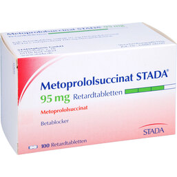 Abbildung: Metoprololsuccinat STADA 95 mg Retardtabletten 100 St, Retard-Tabletten PZN 05126852