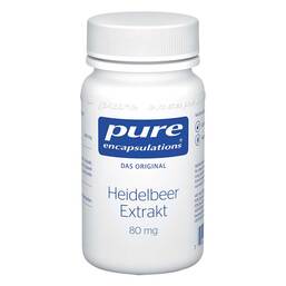 Abbildung: Pure Encapsulations Heidelbeer Extrakt 80 mg Kapseln Kapseln, 60 St PZN 05131988