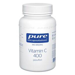 Abbildung: Pure Encapsulations Vitamin C 400 gepuffert Kapseln Kapseln, 180 St PZN 05134573