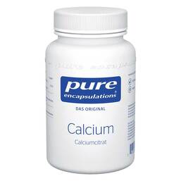 Abbildung: Pure Encapsulations Calcium Calciumcitrat Kapseln Kapseln, 90 St PZN 05135124