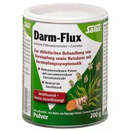 Abbildung: Darm-Flux Indische Flohsamenschalen + Curcuma Salus Pulver, 200 g PZN 05139470