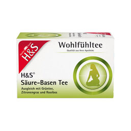 Abbildung: H&S Wohlfühltee feminin Säuren-Basentee Filterbeutel Filterbeutel, 20X1.8 g PZN 05351098