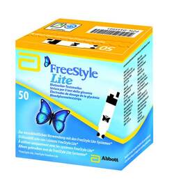 Abbildung: Freestyle Teststreifen Teststreifen, 50 St PZN 05358195