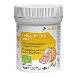 Abbildung: Grapefruit Kern Extrakt Bio 100 St, Tabletten PZN 05362334