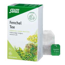 Abbildung: Fenchel Tee Foeniculi amari fructus bio Salus 15 St, Filterbeutel PZN 05369508