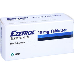 Abbildung: Ezetrol 10 mg Tabletten 100 St, Tabletten PZN 05371333