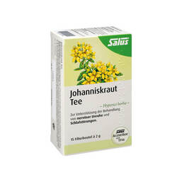Abbildung: Johanniskraut Arzneitee Hyperici herba Salus 15 St, Filterbeutel PZN 05371882
