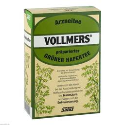 Abbildung: Vollmers präparierter grüner Hafertee Tee, 75 g PZN 05372048