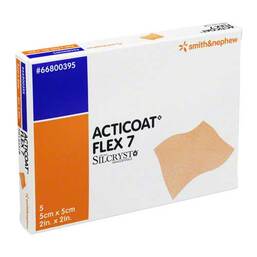 Abbildung: Acticoat Flex 7 5x5 cm Verband 5 St, Verband PZN 05372806