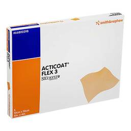 Abbildung: Acticoat Flex 3 10x10 cm Verband 5 St, Verband PZN 05372841
