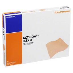 Abbildung: Acticoat Flex 3 10x10 cm Verband 12 St, Verband PZN 05372858