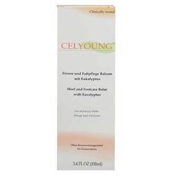 Abbildung: Celyoung Fersen und Fußpflege Balsam mit Eukalyptus Balsam, 100 ml PZN 05373355