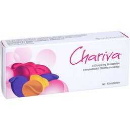 Abbildung: Chariva Filmtabletten 21 St, Filmtabletten PZN 05373875
