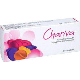 Abbildung: Chariva Filmtabletten 3X21 St, Filmtabletten PZN 05373881