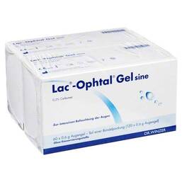 Abbildung: Lac Ophtal Gel sine Augengel, 120X0.6 ml PZN 05385157