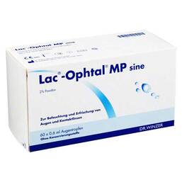 Abbildung: Lac Ophtal MP sine Augentropfen 60X0.6 ml, Augentropfen PZN 05385186