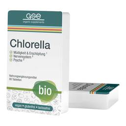 Abbildung: Chlorella 500 mg Bio Naturland Tabletten Tabletten, 80 St PZN 05386004
