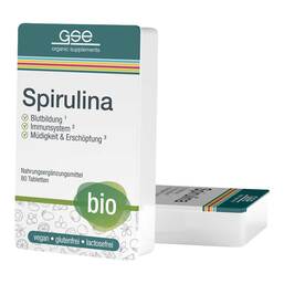 Abbildung: Spirulina 500 mg Bio Naturland Tabletten Tabletten, 80 St PZN 05386010