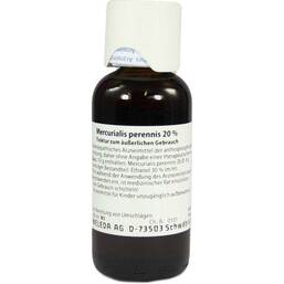 Abbildung: Mercurialis perennis 20% Tinktur 100 ml, Tinktur PZN 05386300