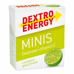 Abbildung: Dextro Energy Minis Limette Täfelchen, 50 g PZN 05387943