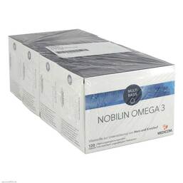 Abbildung: Nobilin Omega 3 Kapseln Kapseln, 4X120 St PZN 05389273