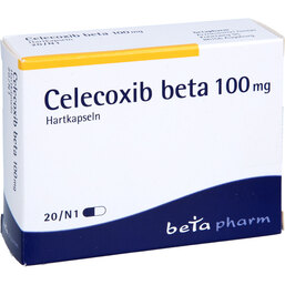 Abbildung: Celecoxib beta 100 mg Hartkapseln 20 St, Hartkapseln PZN 05395380
