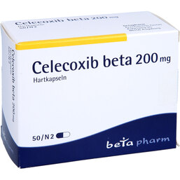 Abbildung: Celecoxib beta 200 mg Hartkapseln 50 St, Hartkapseln PZN 05395434