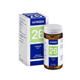Abbildung: Biochemie Orthim 26 Selenium D 12 Tabletten Tabletten, 400 St PZN 05453918