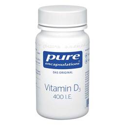 Abbildung: Pure Encapsulations Vitamin D3 400 I.E. Kapseln Kapseln, 60 St PZN 05455521