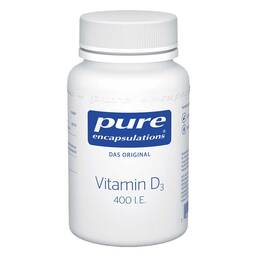 Abbildung: Pure Encapsulations Vitamin D3 400 I.E. Kapseln Kapseln, 120 St PZN 05455538