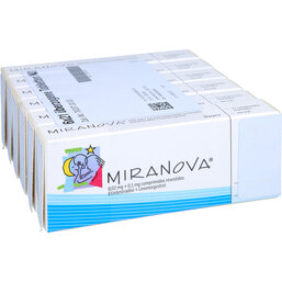 Abbildung: Miranova überzogene Tabletten 6X21 St, Überzogene Tabletten PZN 05458413