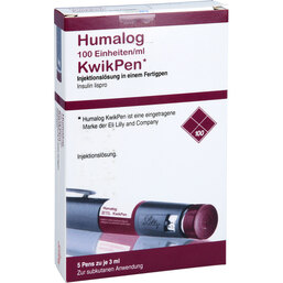 Abbildung: Humalog Kwikpen Injektionslösung 5 St, Injektionslösung PZN 05460350